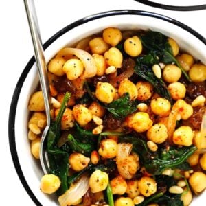 Catalan Chickpeas and Spinach