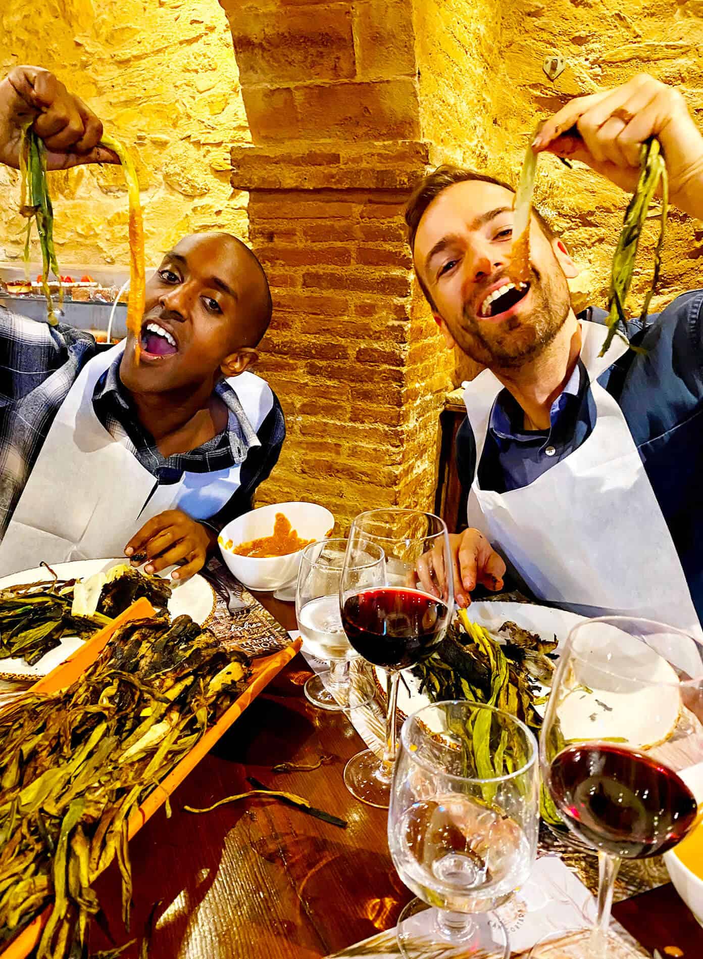 Our Life In Barcelona | January 2020 | gimmesomeoven.com #expats #spain #barcelona Calcotada Barcelona