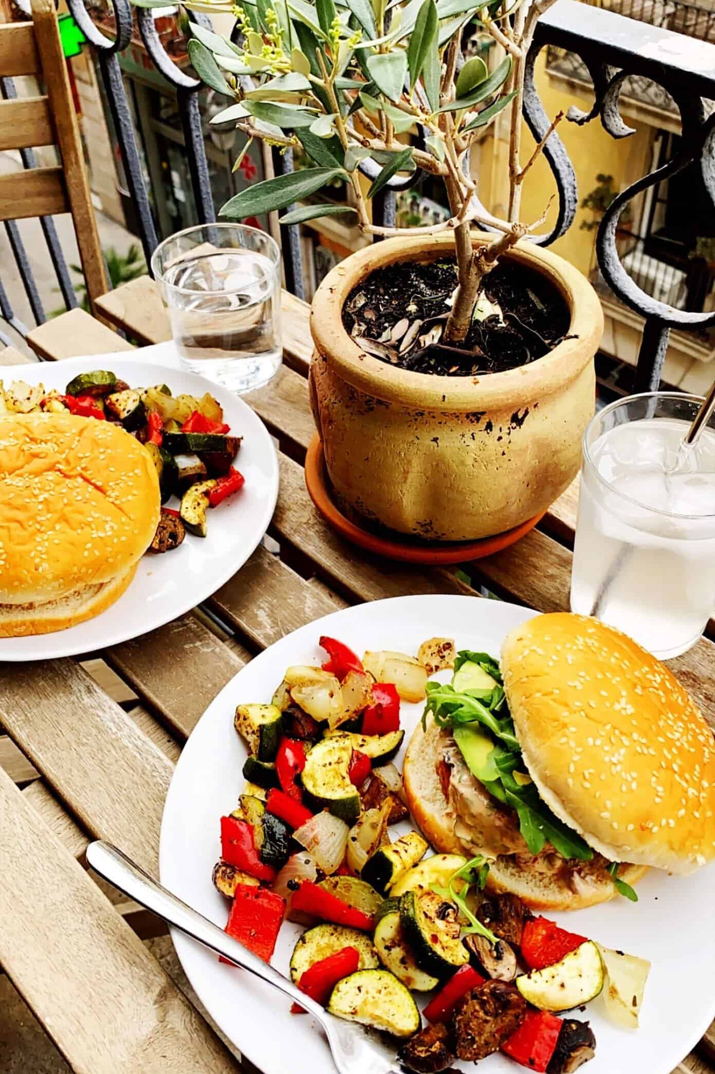 An update on life currently here in Barcelona, Spain. | gimmesomeoven.com Balcony dinners during quarantine