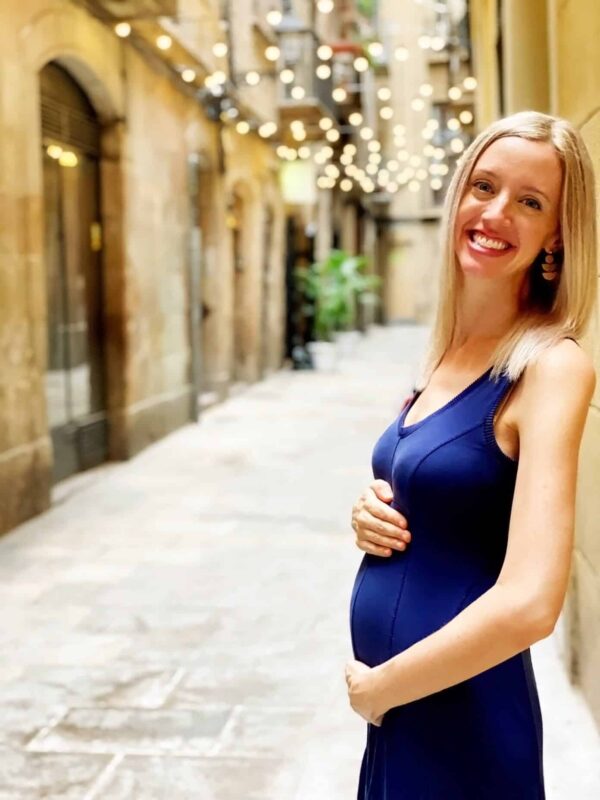 Ali Martin Pregnant In Barcelona