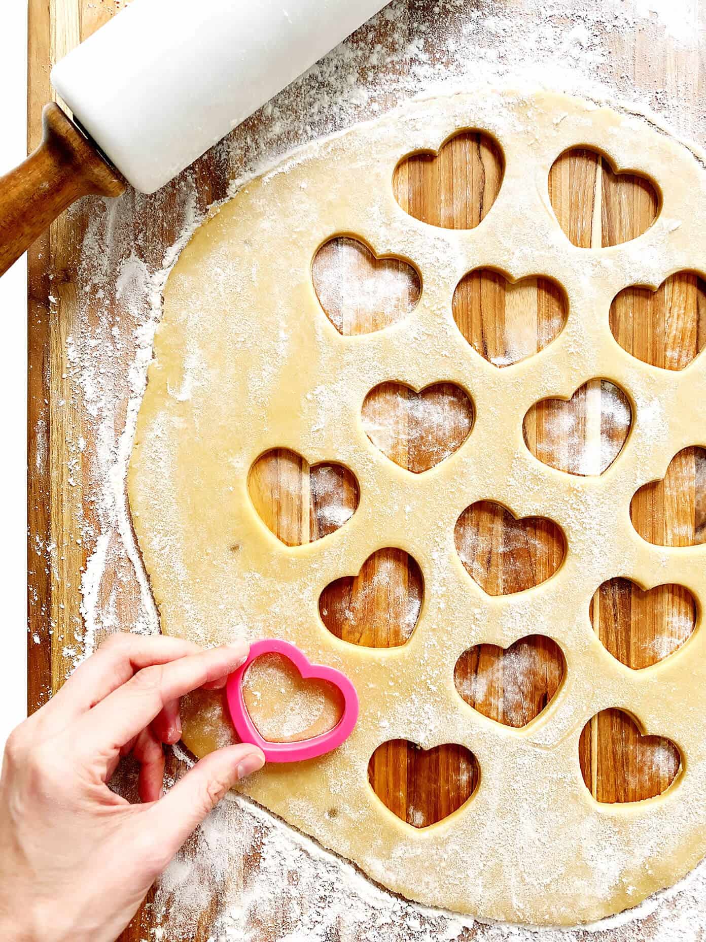Our Barcelona Bebé | Gimme Some Oven #pregnancy #infertilityjourney #ivf #spain Sugar Cookie Hearts