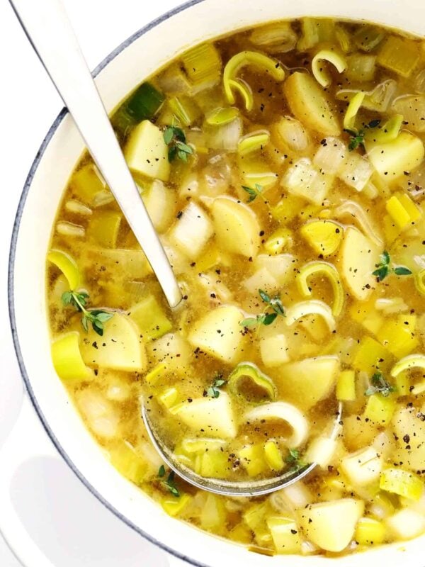 Rustic Potato Leek Soup