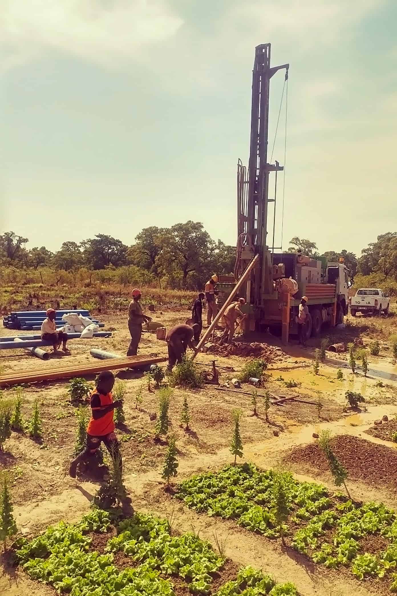 Currently | Gimme Some Oven Drilling a well in Mali with The Wash Project