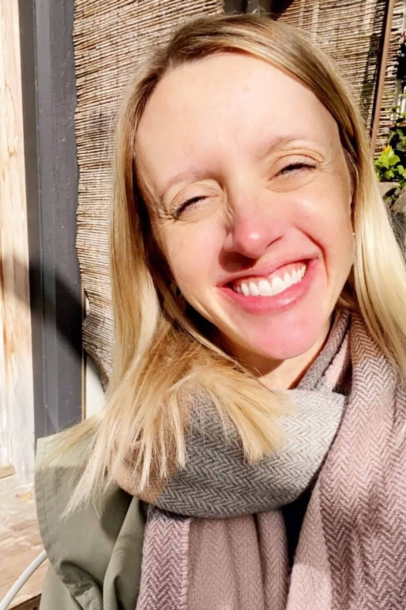 Day In The Life | Gimme Some Oven Squinty terrace selfie