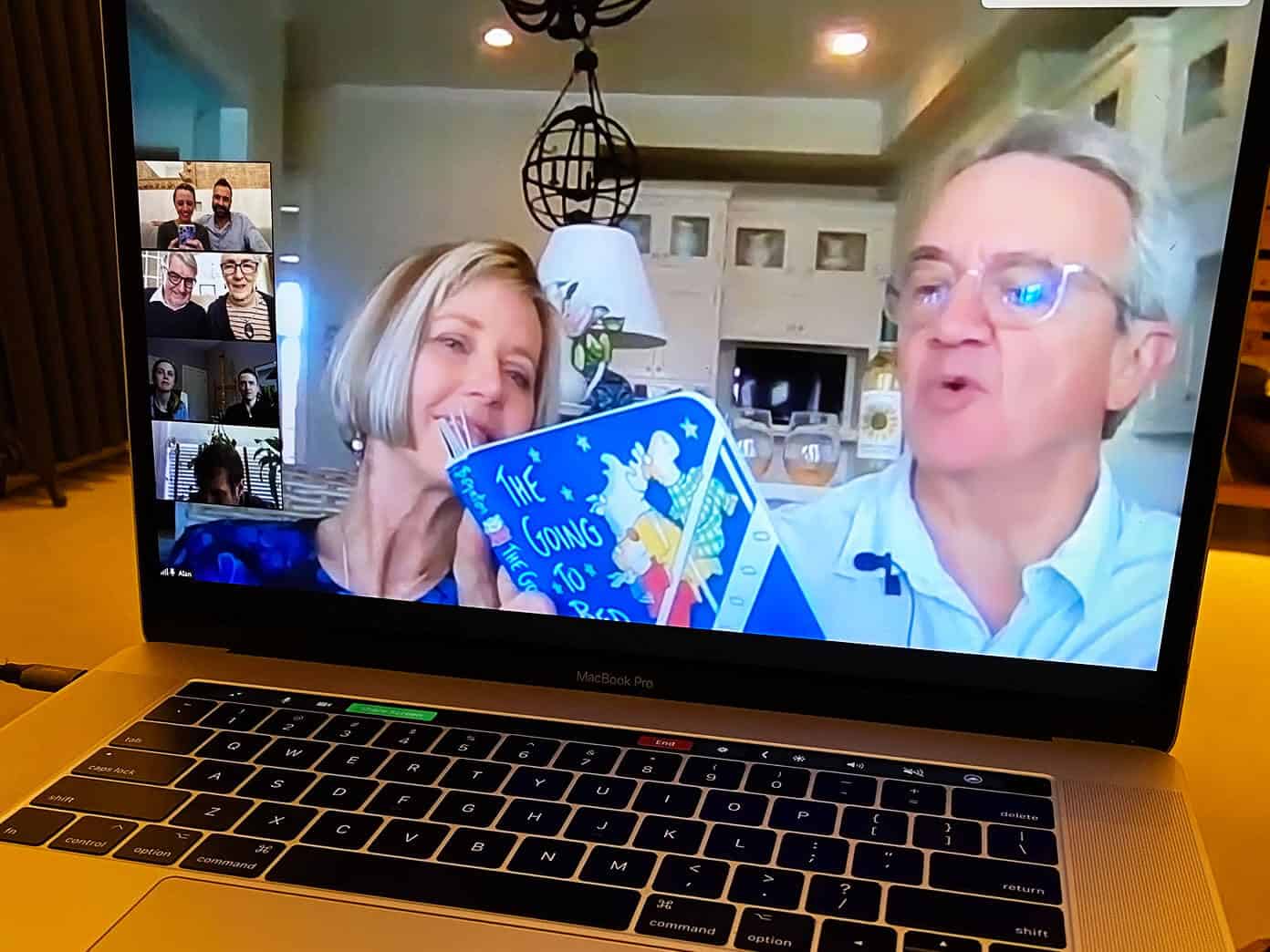 Currently | gimmesomeoven.com Family baby shower over Zoom