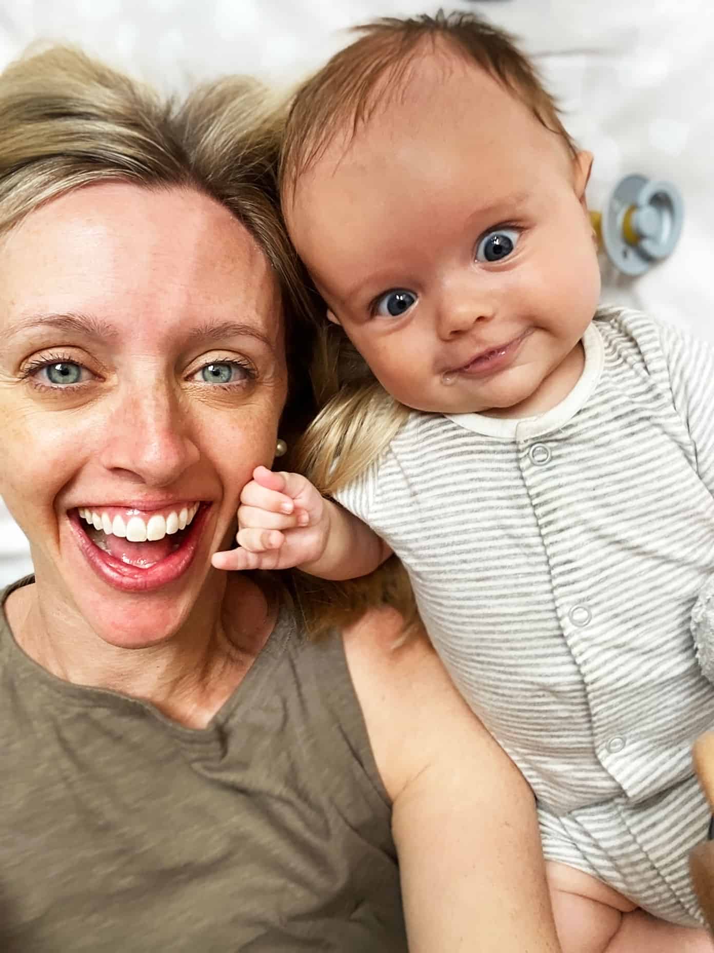Updates from newborn parenting life behind the scenes at Gimme Some Oven with Ali Martin | gimmesomeoven.com Ali Martin and Teo