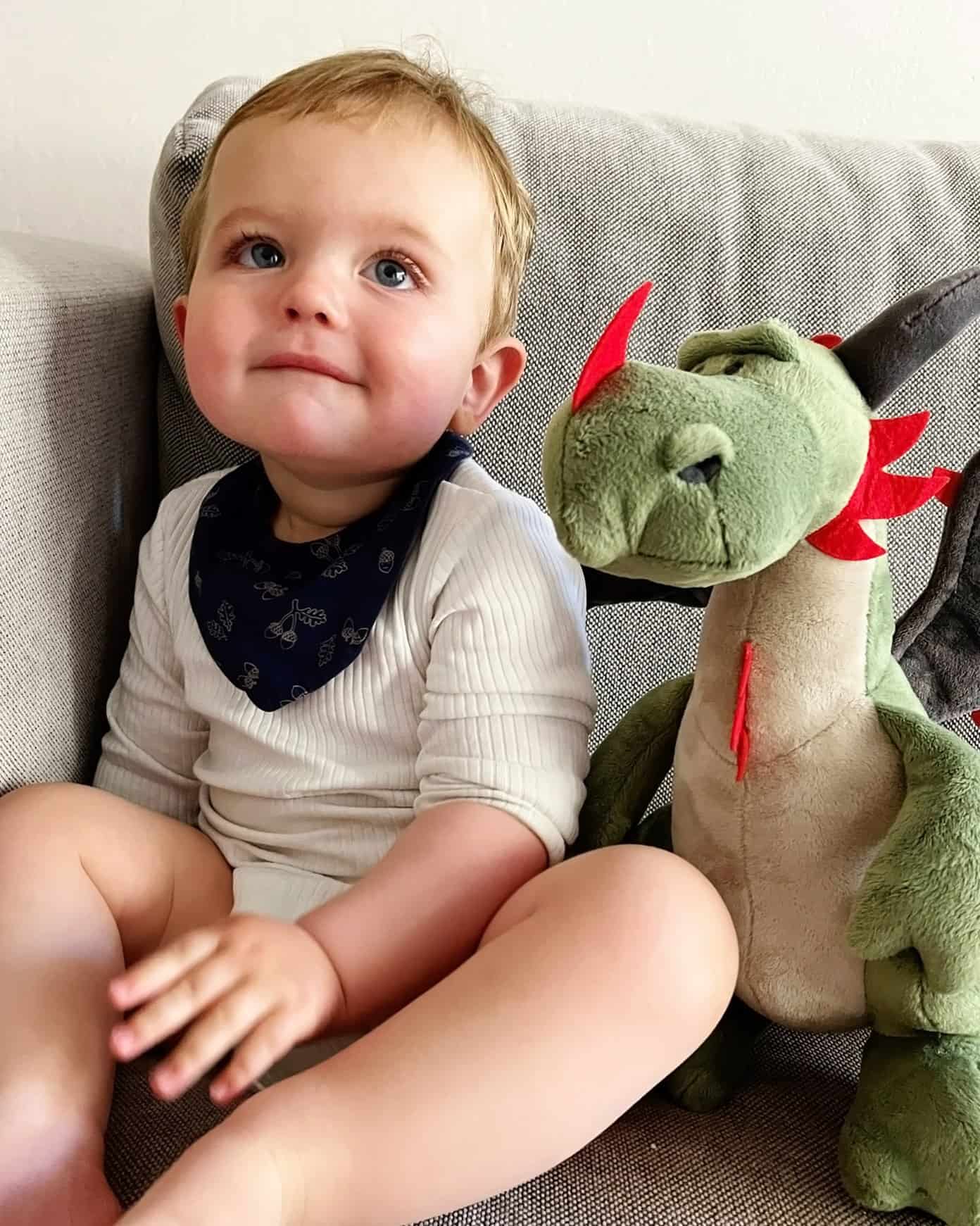 The latest updates from Ali Martin about life behind the scenes in Barcelona | gimmesomeoven.com Teo Martin and his Sant Jordi Dragon