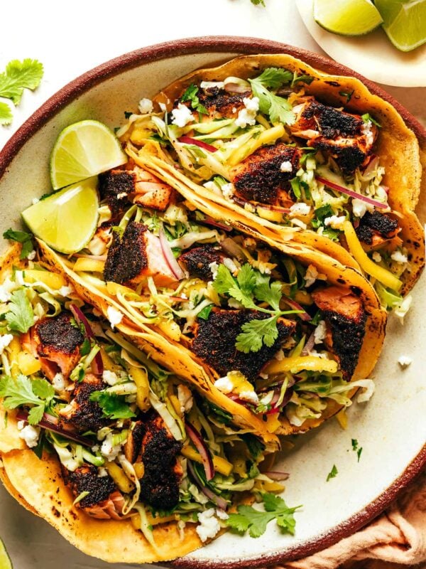 Blackened Salmon Tacos