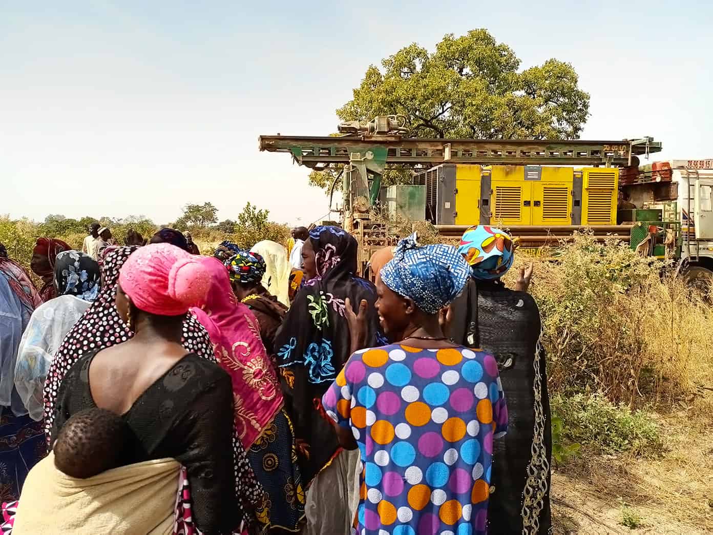 Currently | gimmesomeoven.com Digging a fresh water well in Mali