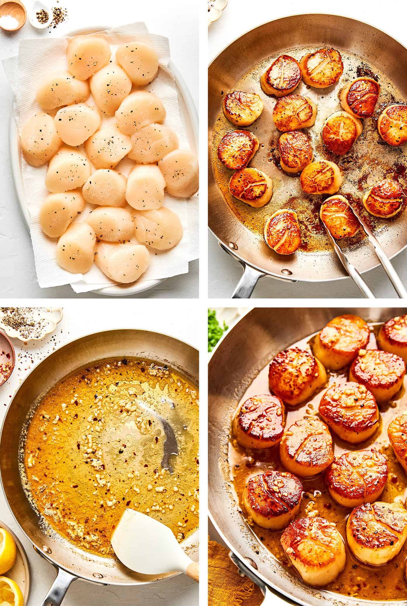 how to make seared scallops