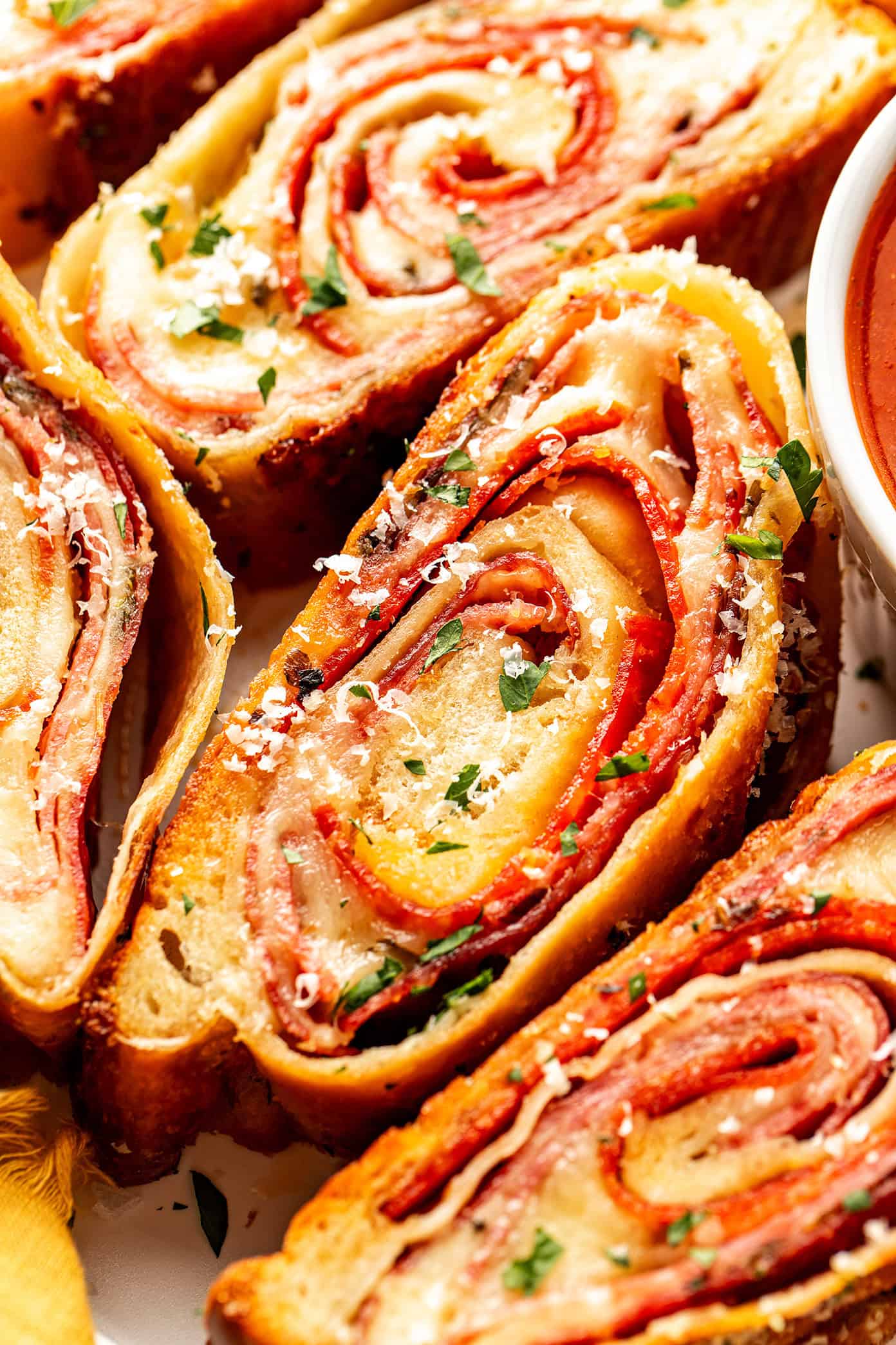 stromboli closeup