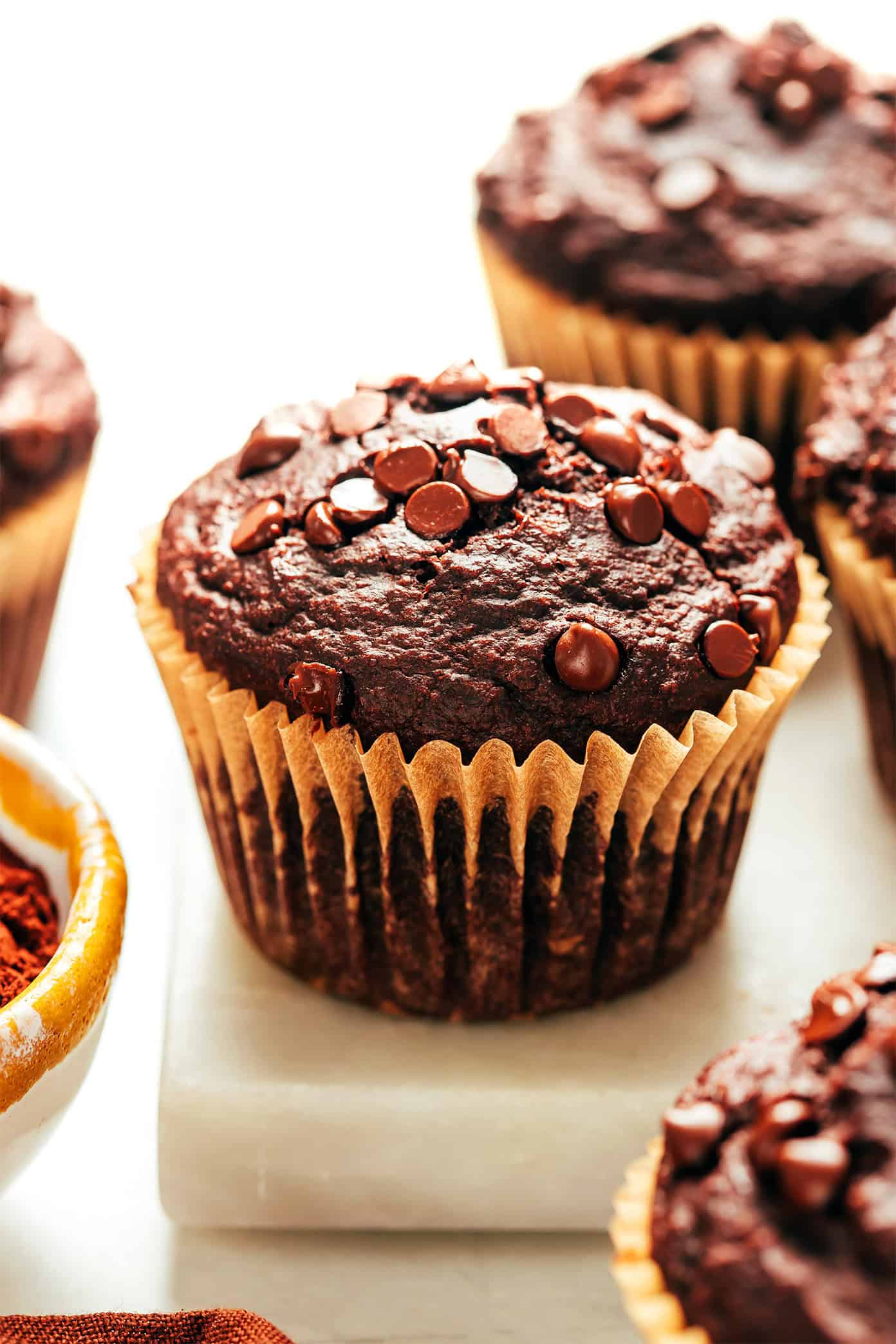 chocolate banana muffin