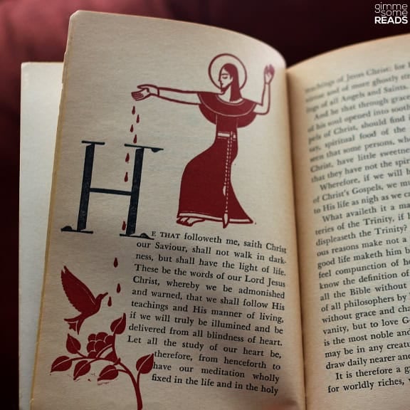 First page of The Imitation of Christ | gimmesomereads.com