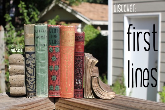 Discover: First Lines #9 | gimmesomereads.com