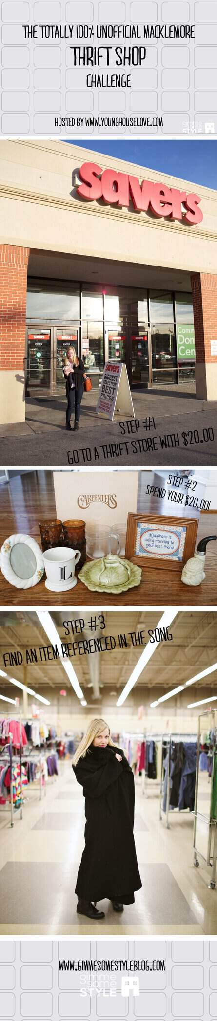 Thrift Shop Challenge | www.gimmesomestyleblog.com