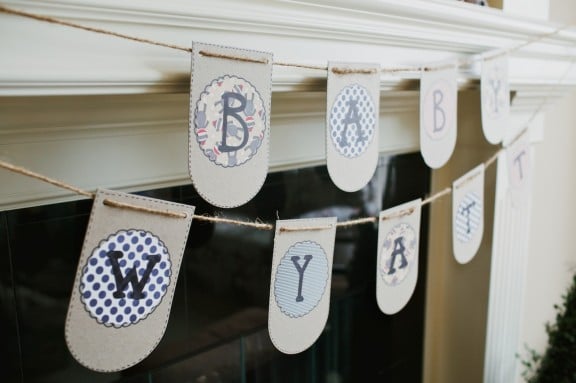 Vintage Toy Baby Shower | www.gimmesomestyleblog.com #babyshower #baby #vintage