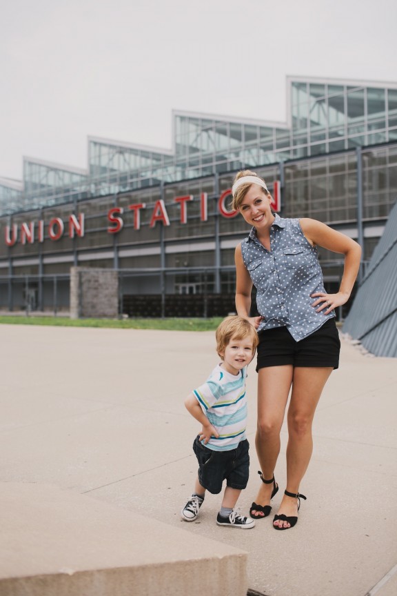 Polka dots and toddlers | www.gimmesomestyleblog.com #wear #polkadots #summer