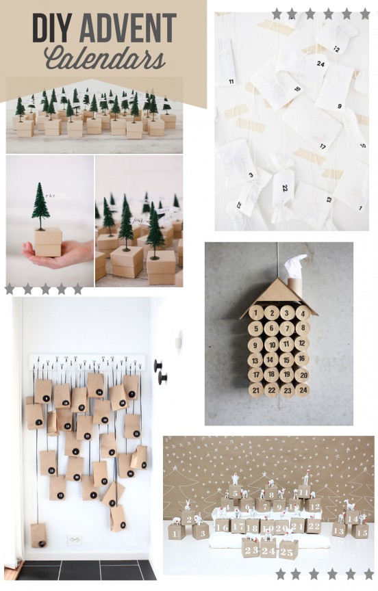 10 DIY Advent Calendars | www.gimmesomeoven.com/style #diy #advent #christmas