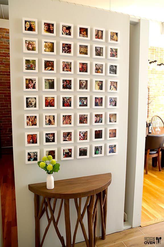 How To Make An Instagram Wall | gimmesomeoven.com #tutorial How To Make An Instagram Wall | gimmesomeoven.com #tutorial