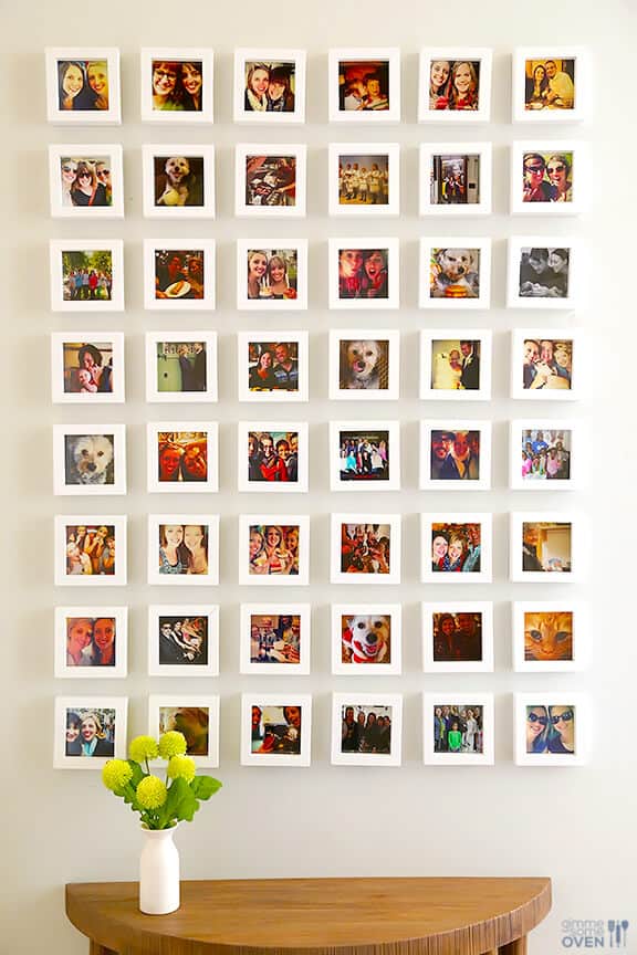 How To Make An Instagram Wall | gimmesomeoven.com #tutorial How To Make An Instagram Wall | gimmesomeoven.com #tutorial